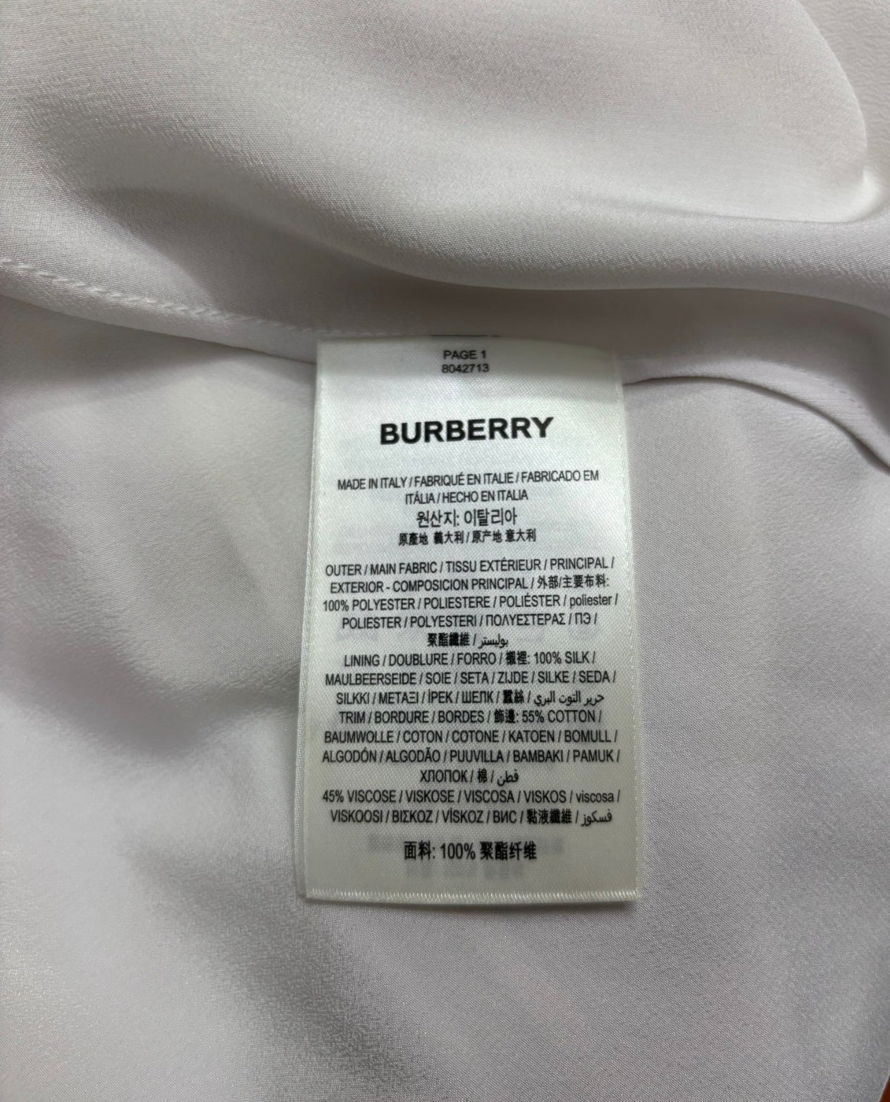 Burberry Suknja
