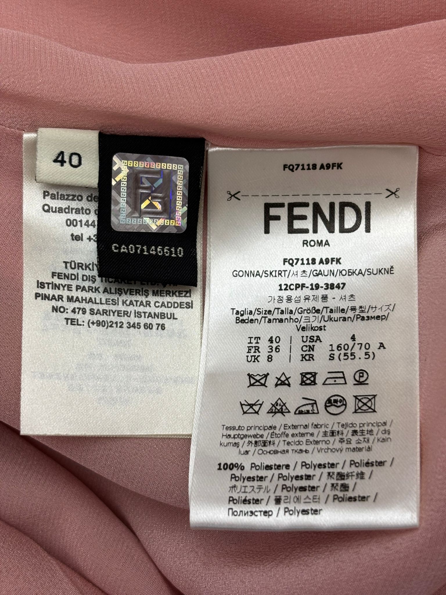 Fendi Suknja