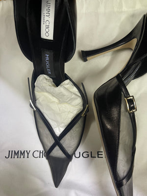 Jimmy Choo x Mugler Cipele